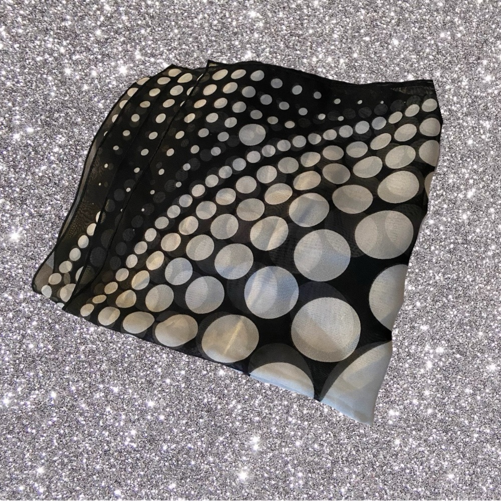 Jones New York Polka Dot Scarf